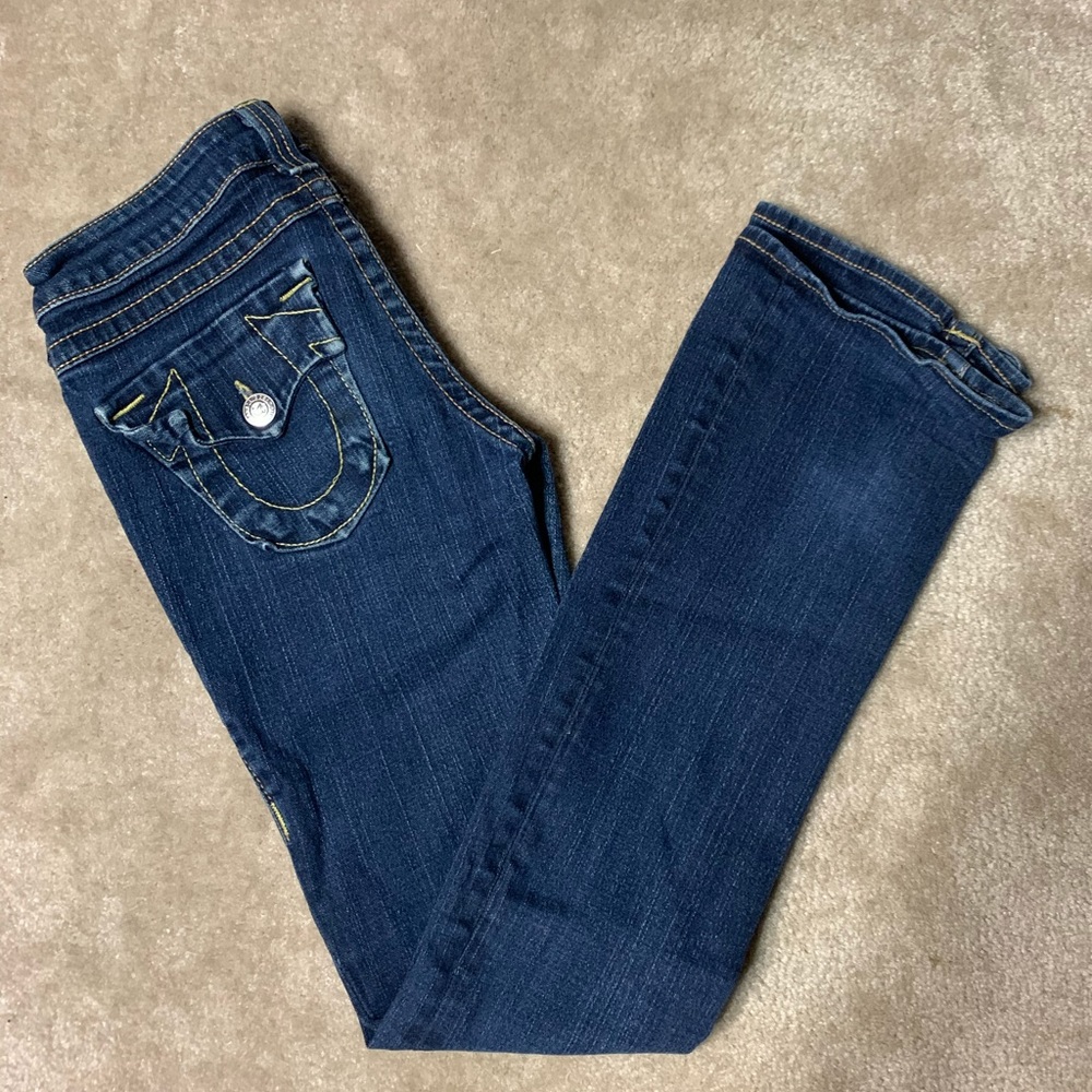 True religion straight leg jeans